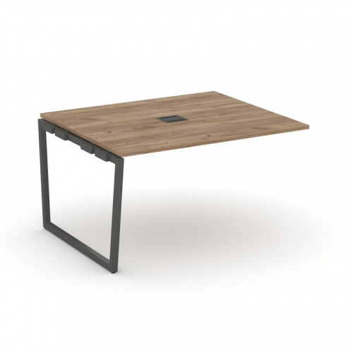 Style Project Проходной наб. элем. перег. стола SN-4T2.NSPRG-034 Акация Лорка/Металл Антрацит/Заглуш фото 23