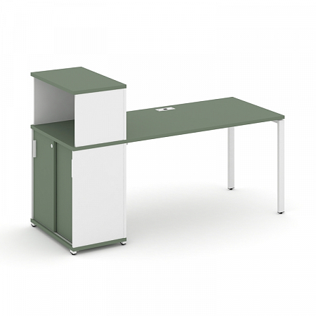 Стол офисный с опорным шкафом-купе Concept CN.SP-238