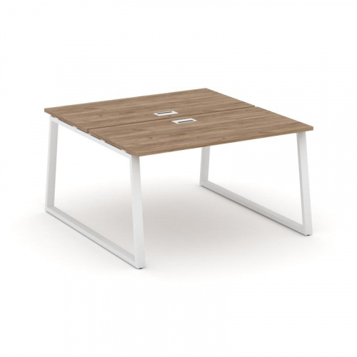 Style Project Рабочая станция 2-х сторон. SN-6T1.DRS-024 Акация Лорка/Металл Антрацит/Заглушка Пласт фото 11