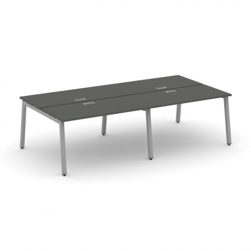 Style Project Рабочая станция 2-х сторон. SN-5A.DRS-032 Белый/Металл Антрацит 2360*1232*750 фото 14