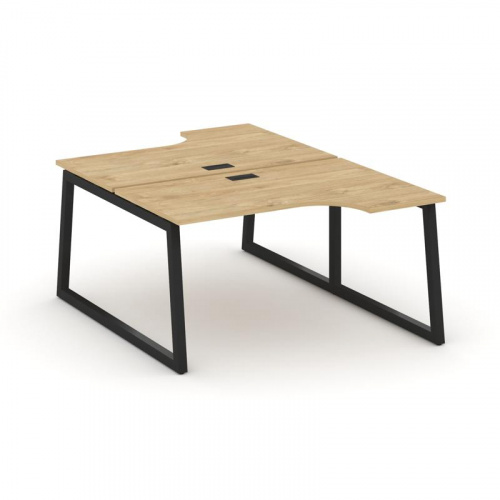 Style Project Рабочая станция эргоном. SN-5T1.DRPA-002 Акация Лорка/Металл Антрацит/Заглушка Пластик