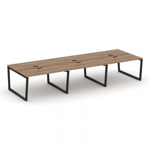 Style Project Рабочая станция 2-х сторон. SN-5T2.DRS-074 Акация Лорка/Металл Антрацит/Заглушка Пласт фото 8