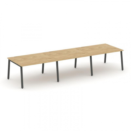 Style Project Стол переговорный SN-6A.SPRG-052.3 Акация Лорка/Металл Антрацит 3540*1180*750 фото 19