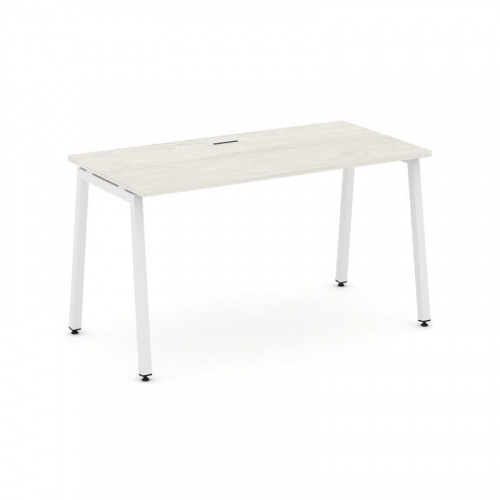 Style Project Стол письменный SN-4A.SP-012 Дуб Наварра/Металл Белый 1180*700*750 фото 28