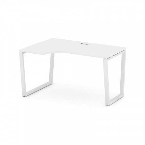 Style Project Стол рабочий эргоном. SN-6T2.SPA-021(L) Акация Лорка/Металл Антрацит/Заглушка Пластик фото 17