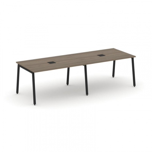 Style Project Стол переговорный SN-4A.SPRG-014 Белый/Металл Антрацит 3160*980*750 фото 5 Style Project Стол переговорный SN-4A.SPRG-014 Белый/Металл Антрацит 3160*980*750 фото 5