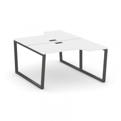 Style Project Рабочая станция эргоном. SN-6T2.DRPA-001 Акация Лорка/Металл Антрацит/Заглушка Пластик фото 26