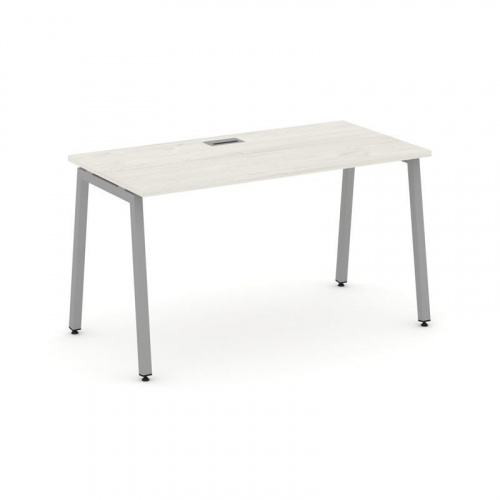 Style Project Стол письменный SN-4A.SP-012 Дуб Наварра/Металл Белый 1180*700*750 фото 10