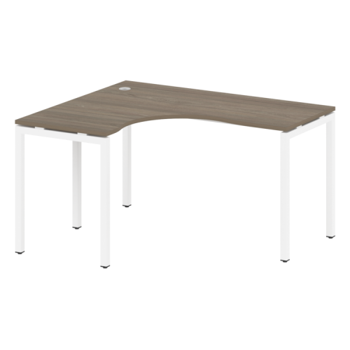 Стол криволинейный левый на П-обр. м/к Metal System Quattro 40БП.СА-3 (L)