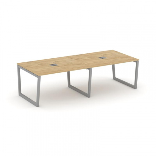 Style Project Стол переговорный SN-5T2.SPRG-044 Акация Лорка/Металл Антрацит/Заглушка Металл Антраци фото 2 Style Project Стол переговорный SN-5T2.SPRG-044 Акация Лорка/Металл Антрацит/Заглушка Металл Антраци фото 2