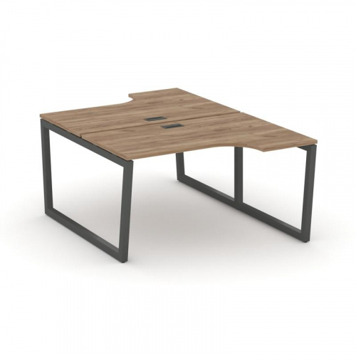 Style Project Рабочая станция эргоном. SN-5T2.DRPA-001 Акация Лорка/Металл Антрацит/Заглушка Пластик фото 23