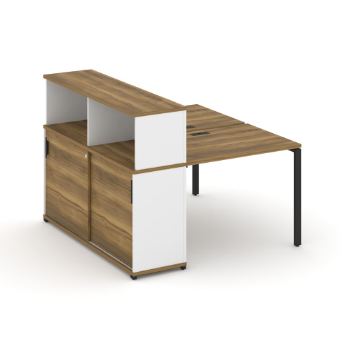 Бенч-система с опорным шкафом-купе с надставкой Concept CN.DRS-237 фото 7