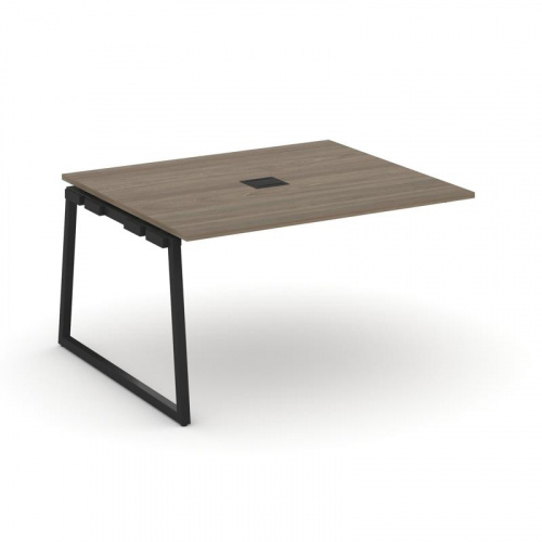 Style Project Проходной наб. элем. перег. стола SN-4T1.NSPRG-032 Акация Лорка/Металл Антрацит/Заглуш фото 5