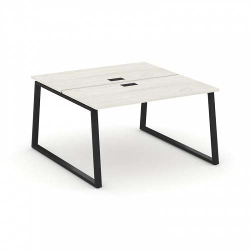 Style Project Рабочая станция 2-х сторон. SN-6T1.DRS-024 Акация Лорка/Металл Антрацит/Заглушка Пласт фото 4