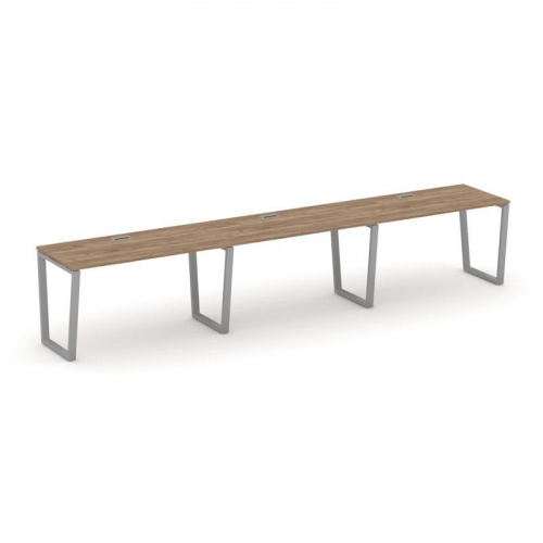 Style Project Рабочая станция 1 сторон. SN-6T2.ORS-034 Акация Лорка/Металл Антрацит/Заглушка Пластик фото 10