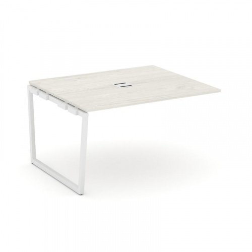 Style Project Проходной наб. элем. перег. стола SN-4T2.NSPRG-034 Акация Лорка/Металл Антрацит/Заглуш фото 12