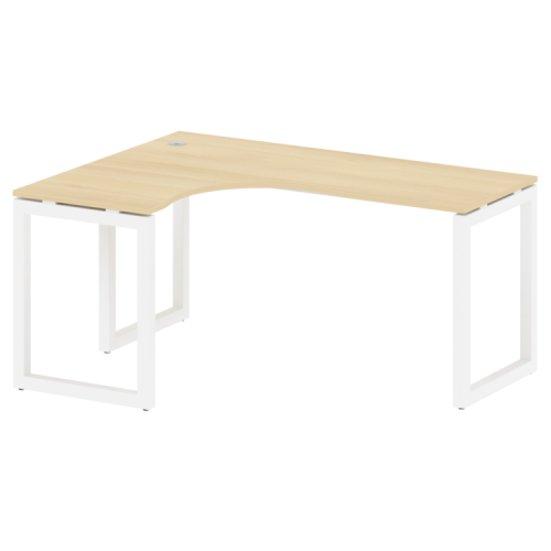 Стол криволинейный левый на О-обр. м/к Metal System Quattro 50БО.СА-4 (L) фото 15