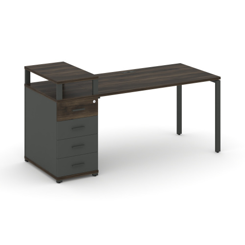 Стол офисный с опорной тумбой Concept CN.SP-410 фото 3