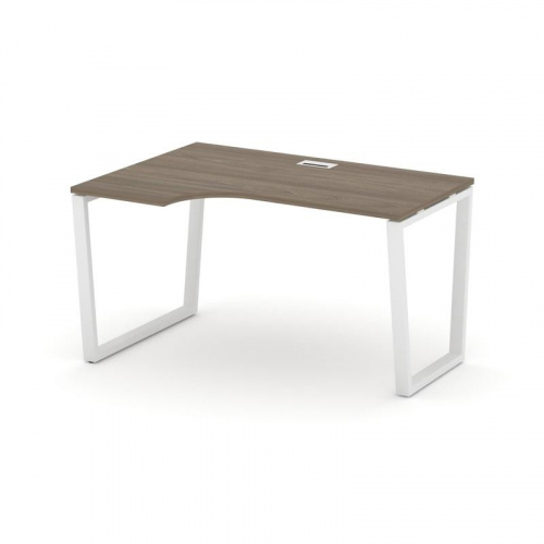 Style Project Стол рабочий эргоном. SN-6T2.SPA-021(L) Акация Лорка/Металл Антрацит/Заглушка Пластик фото 15