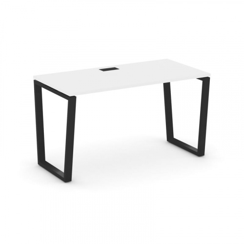 Style Project Стол письменный SN-6T2.SP-011 Акация Лорка/Металл Антрацит/Заглушка Пластик Черный 980 фото 8