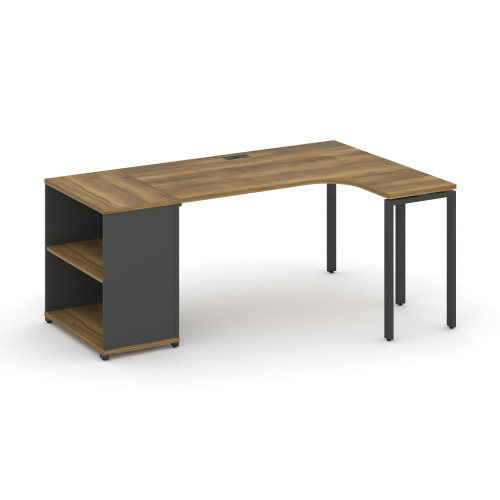 Стол эргономичный с опорным стеллажом Concept CN.SA-201(R) Стол эргономичный с опорным стеллажом Concept CN.SA-201(R)