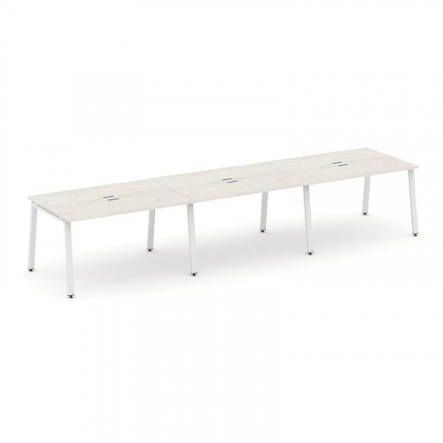 Style Project Стол переговорный SN-6A.SPRG-024 Дуб Наварра/Металл Белый 4740*980*750 фото 28 Style Project Стол переговорный SN-6A.SPRG-024 Дуб Наварра/Металл Белый 4740*980*750 фото 28