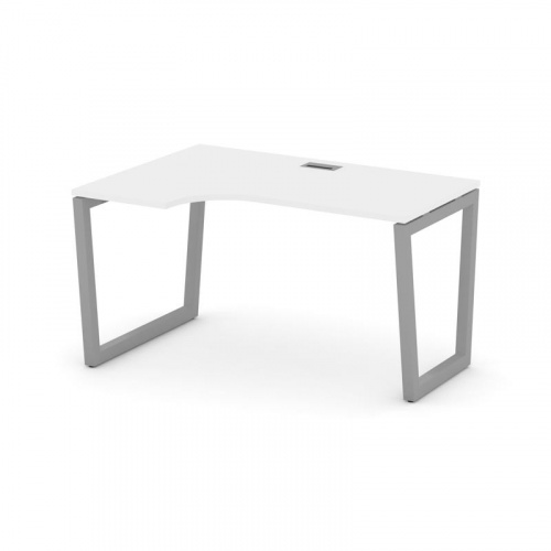 Style Project Стол рабочий эргоном. SN-5T2.SPA-021(L) Акация Лорка/Металл Антрацит/Заглушка Пластик фото 16