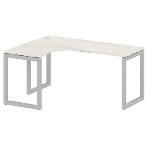 Стол криволинейный левый на О-обр. м/к Metal System Quattro 50БО.СА-4 (L) фото 12