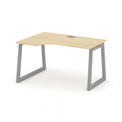 Style Project Стол рабочий эргоном. SN-5T1.SPA-022(L) Акация Лорка/Металл Антрацит/Заглушка Пластик фото 20