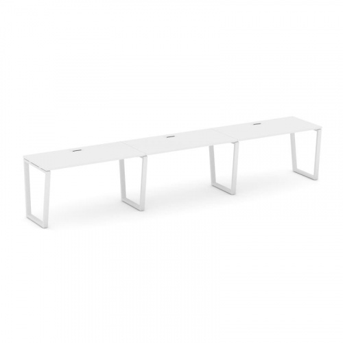 Style Project Рабочая станция 1 сторон. SN-6T2.ORS-034 Акация Лорка/Металл Антрацит/Заглушка Пластик фото 17