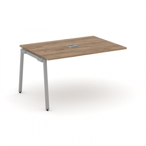 Style Project Проходной наб. элем. перег. стола SN-4A.NSPRG-001 Дуб Наварра/Металл Белый 980*980*750 фото 11 Style Project Проходной наб. элем. перег. стола SN-4A.NSPRG-001 Дуб Наварра/Металл Белый 980*980*750 фото 11