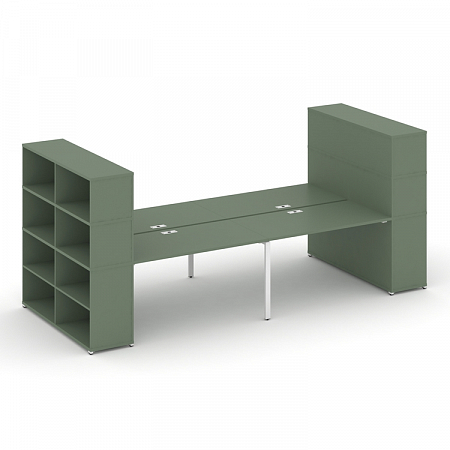 Бенч-система с опорными стеллажами Concept CN.DRS-258