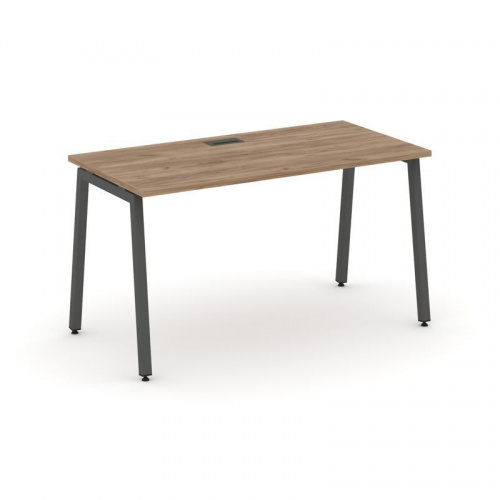 Style Project Стол письменный SN-4A.SP-012 Дуб Наварра/Металл Белый 1180*700*750 фото 25