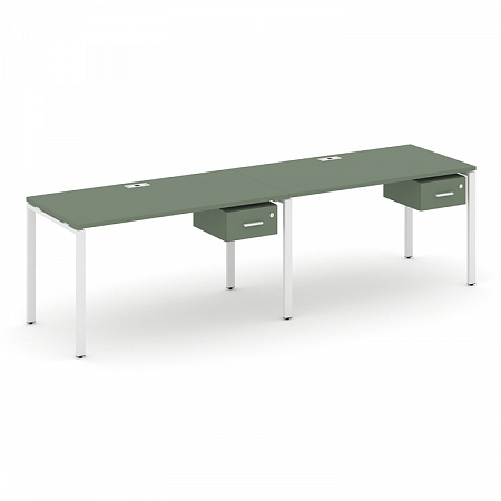 Бенч-система на 2 места с подвесными тумбами Concept CN.ORS-110