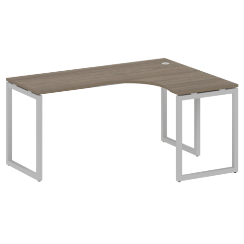 Стол криволинейный правый на О-обр. м/к Metal System Quattro 40БО.СА-4 (R)