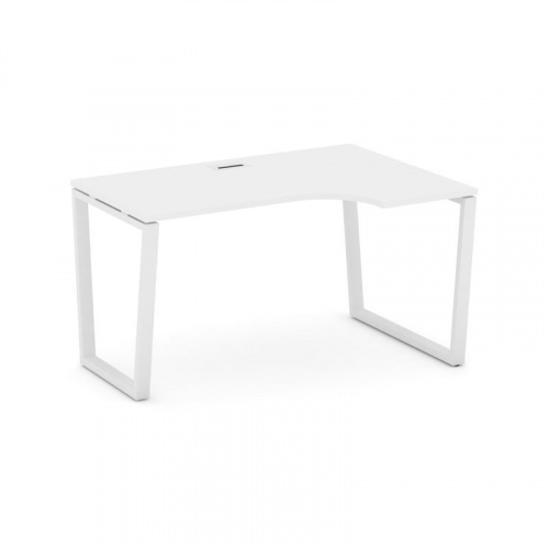 Style Project Стол рабочий эргоном. SN-6T2.SPA-021(R) Акация Лорка/Металл Антрацит/Заглушка Пластик фото 17