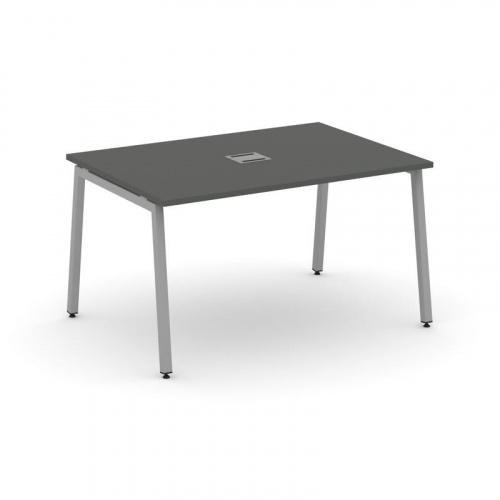 Style Project Стол переговорный SN-4A.SPRG-004 Тиквуд Светлый/Металл Белый 1580*980*750 фото 8