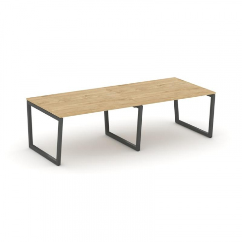 Style Project Стол переговорный SN-5T2.SPRG-043.3 Акация Лорка/Металл Антрацит 2760*1180*750 фото 22