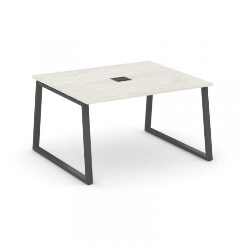 Style Project Стол переговорный SN-6T1.SPRG-032 Акация Лорка/Металл Антрацит/Заглушка Металл Антраци фото 24