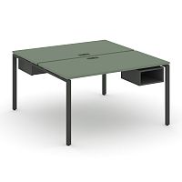 Бенч-система на 2 места с подвесными тумбами Concept CN.DRS-101