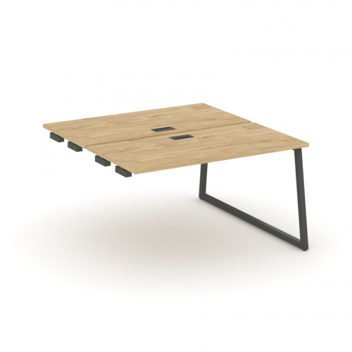 Style Project Стол-приставка к опор. элем. SN-4T1.DPRS-022 Акация Лорка/Металл Антрацит/Заглушка Пла фото 11