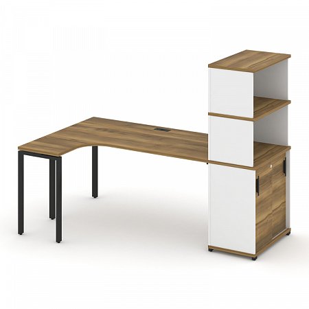 Стол эргономичный с опорным шкафом-купе Concept CN.SA-222(L)