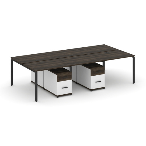 Бенч-система на 6 мест с 2 опорными тумбами Concept CN.DRS-345 фото 9