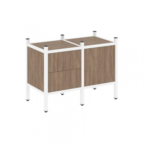 Стеллаж офисный прямой Loft VR.L-01 фото 4