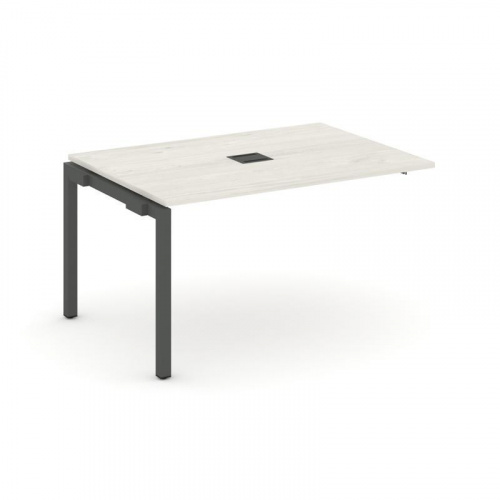 Style Project Проходной наб. элем. перег. стола SN-5P.NSPRG-003 Вяз Благородный/Металл Черный 1380*9 фото 5