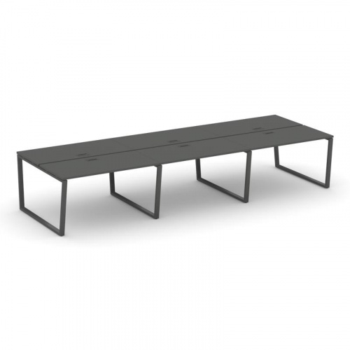 Style Project Рабочая станция 2-х сторон. SN-6T2.DRS-071 Акация Лорка/Металл Антрацит/Заглушка Пласт фото 27