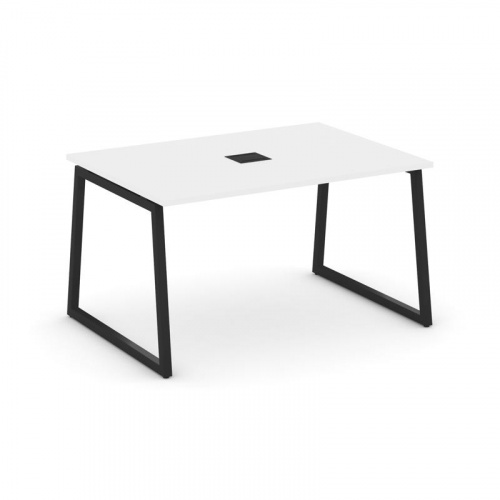 Style Project Стол переговорный SN-4T1.SPRG-001 Акация Лорка/Металл Антрацит/Заглушка Металл Антраци фото 9