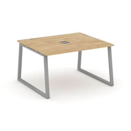 Style Project Стол переговорный SN-6T1.SPRG-032 Акация Лорка/Металл Антрацит/Заглушка Металл Антраци