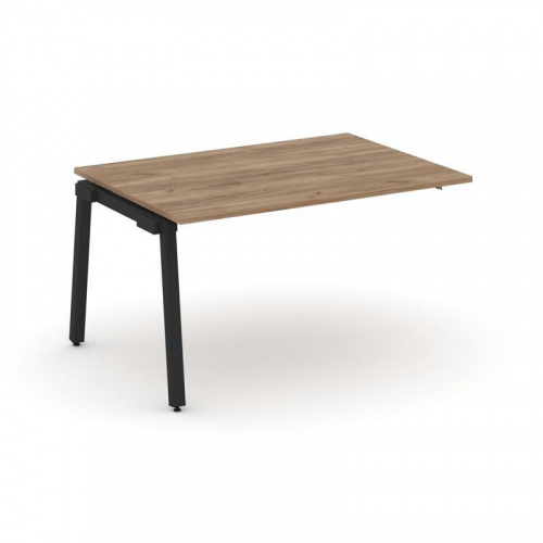 Style Project Проходной наб. элем. перег. стола SN-5A.NSPRG-001.3 Дуб Табак/Металл Белый 980*980*750 фото 10