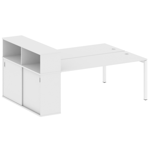 Бенч-система с шкафом-купе на П-обр. м/к Metal System Quattro 50БП.РС-СШК-2.5 фото 13 Бенч-система с шкафом-купе на П-обр. м/к Metal System Quattro 50БП.РС-СШК-2.5 фото 13